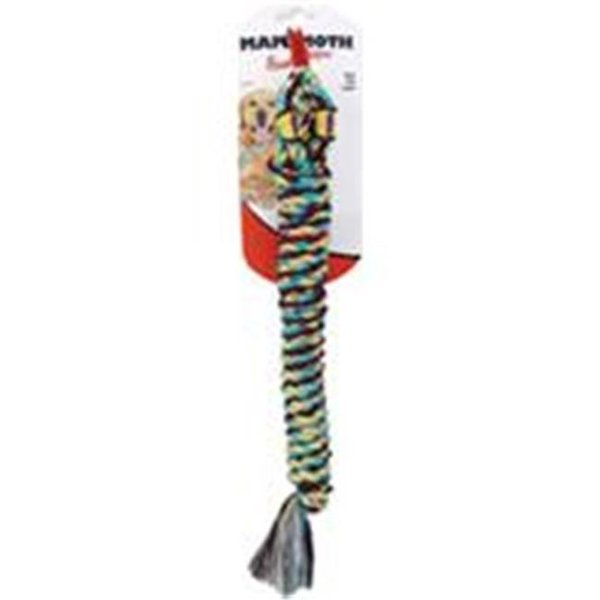 Mammoth Pet Products Mammoth Pet Products 17834 18 in. Snakebiter Shorty Dog Toy; Multicolor 17834